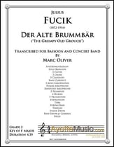 Der Alte Brummbar, Op. 210 Concert Band sheet music cover